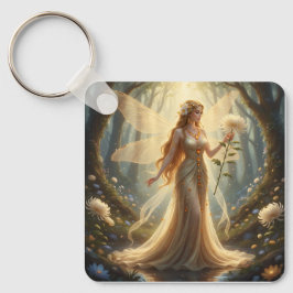 Beautiful November Topaz Fairy Sleutelhanger