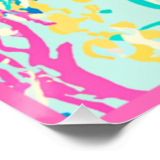 Beautiful Ocean Patterns Design. Buy Now Perfect Poster (Hoek)