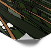 Beautiful Old Vintage Motorcycle Poster (Hoek)