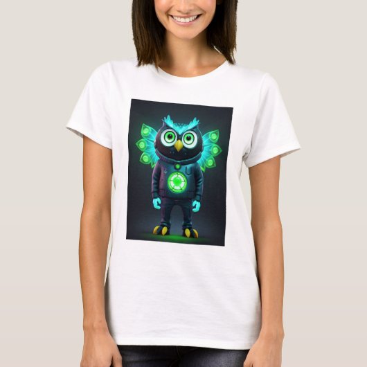 Beautiful Owls T-shirt (Voorkant)
