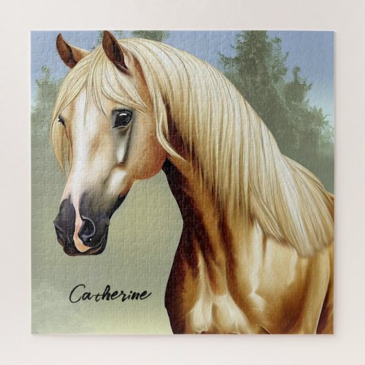 Beautiful Palomino Horse Legpuzzel (Verticaal)