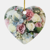Beautiful Pastel Bouquet   Keramisch Ornament (Achterkant)