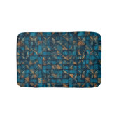 Beautiful Patchwork "Look" in Dark Teal Badmat (Voorkant)