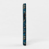 Beautiful Patchwork "Look" in Dark Teal Case-Mate iPhone Case (Achterkant/rechts)