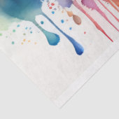 Beautiful peaceful Woman OFDT No3 Tissue paper Tissuepapier (Detail)