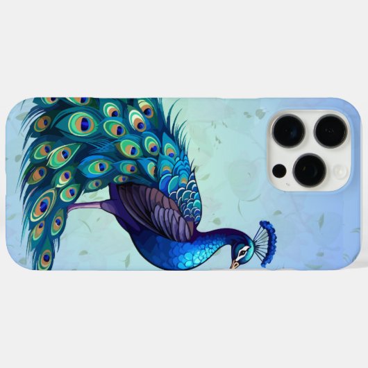 Beautiful Peacock  Case-Mate iPhone Case (Achterkant (horizontaal))
