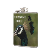 Beautiful Peacock Heupfles (Links)