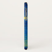 Beautiful Peacock Starry Night iPhone / iPad case (Achterkant/links)