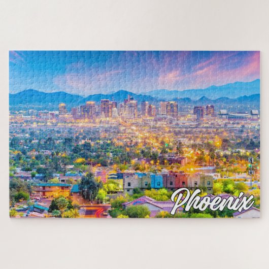 Beautiful Phoenix, Arizona, Verenigde Staten Legpuzzel (Horizontaal)