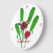 Beautiful Pickle Bouquet with RosesThunder_Cove Grote Klok (Hoek)