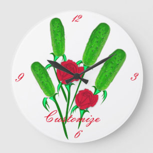 Beautiful Pickle Bouquet with RosesThunder_Cove Grote Klok