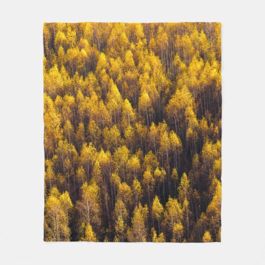 BEAUTIFUL PINE TREE FOREST FLEECE DEKEN (Voorkant)