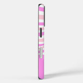 Beautiful Pink Abstract Personalized  Case-Mate iPhone Case (Achterkant / Rechts)
