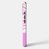 Beautiful Pink Abstract Personalized  Case-Mate iPhone Case (Achterkant / Links)