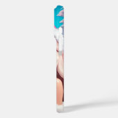 Beautiful Pink Christmas Girl 01 Case-Mate iPhone Case (Achterkant / Links)