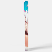 Beautiful Pink Christmas Girl 01 Case-Mate iPhone Case (Achterkant / Links)