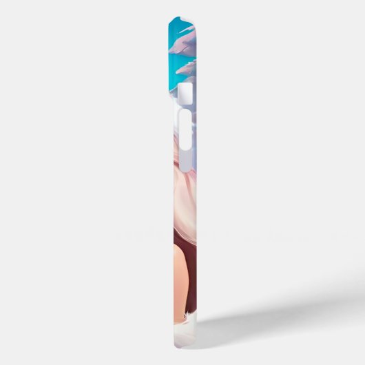 Beautiful Pink Christmas Girl 01 Case-Mate iPhone Case (Achterkant / Links)