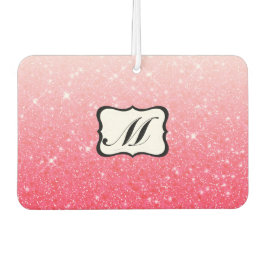 Beautiful Pink Monogrammed Luchtverfrisser