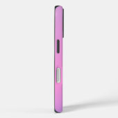 Beautiful Pink Purple Ombre Personalized Case-Mate iPhone Case (Achterkant / Rechts)