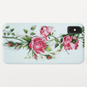 BEAUTIFUL PINK ROSES EN ROSEBUES Case-Mate iPhone CASE (Achterkant (horizontaal))