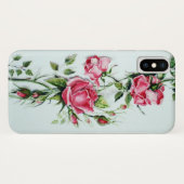 BEAUTIFUL PINK ROSES EN ROSEBUES Case-Mate iPhone CASE (Achterkant (horizontaal))