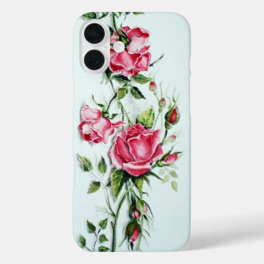BEAUTIFUL PINK ROSES EN ROSEBUES Case-Mate iPhone CASE (Achterkant)