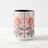 Beautiful Pink Roses Luxury Popular Collection Mok (Midden)
