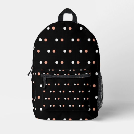 Beautiful Polka Dot Backpack for Women Bedrukte Rugzak (Voorkant)