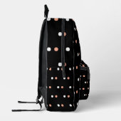 Beautiful Polka Dot Backpack for Women Bedrukte Rugzak (Links)