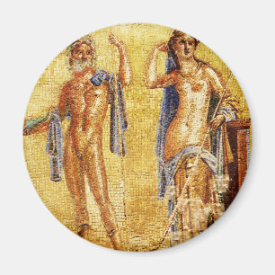 BEAUTIFUL Pompeii Mosaic Magneet