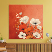 Beautiful poppies  canvas afdruk (Insitu (Woonkamer))