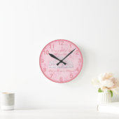 Beautiful Princess Clock Ronde Klok (Huis)