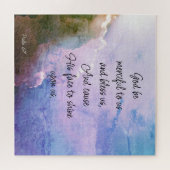  Beautiful Psalm 67 Blessing Upon Us Legpuzzel (Horizontaal)