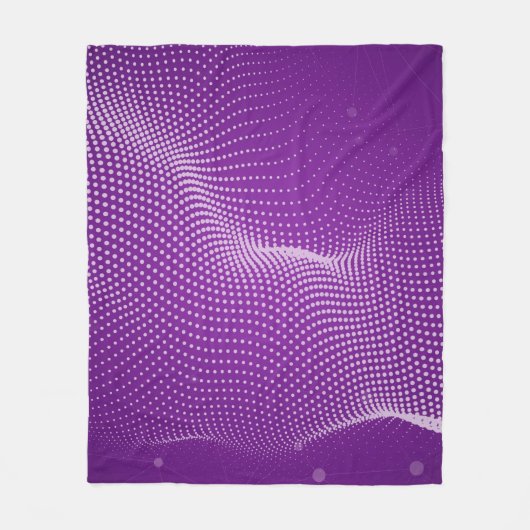 Beautiful purple abstract background. Violet neutr Fleece Deken (Voorkant)