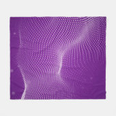 Beautiful purple abstract background. Violet neutr Fleece Deken (Voorkant (Horizontaal))