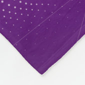 Beautiful purple abstract background. Violet neutr Fleece Deken (Hoek)