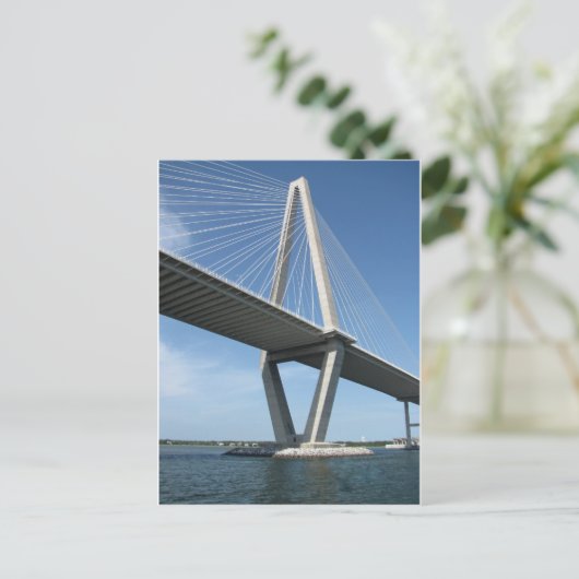 Beautiful Ravenel Bridge Briefkaart (Staand voorkant)