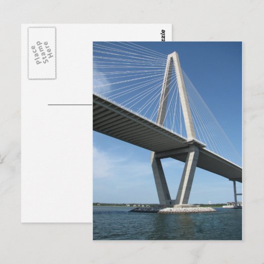 Beautiful Ravenel Bridge Briefkaart (Voorkant / Achterkant)