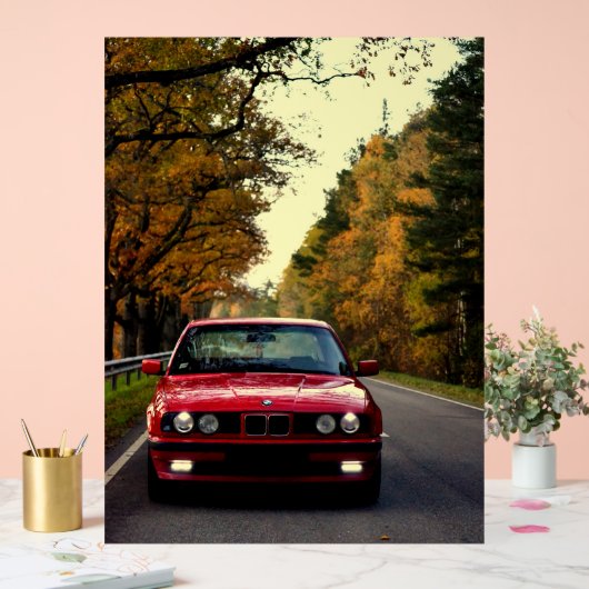 Beautiful_Red_E34 Acryl Bord (Huwelijk)