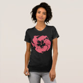 Beautiful Red Flower T-Shirt (Voorkant volledig)