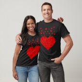 Beautiful Red Heart Valentines Day T Shirt  (Unisex)