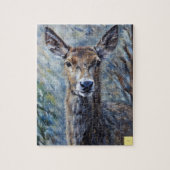 Beautiful Reindeer puzzle Legpuzzel (Verticaal)