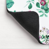 Beautiful Retro Floral Art Muismat (Hoek)