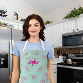 Beautiful ribbon style apron  schort
