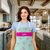 Beautiful ribbon style apron schort