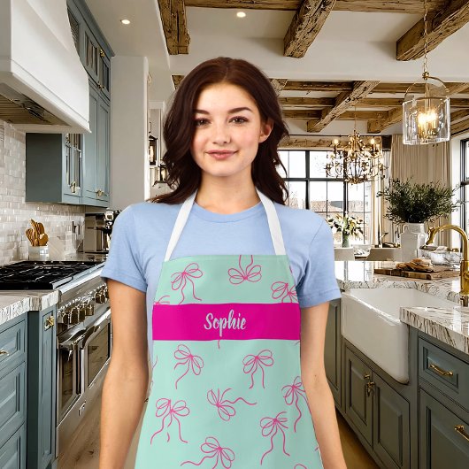 Beautiful ribbon style apron  schort