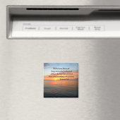 BEAUTIFUL ROMANS 8:28 SUNRISE FOTO MAGNEET (Insitu (Vaatwasser))