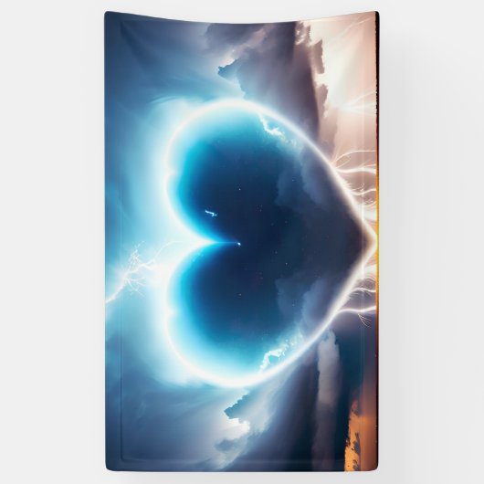 Beautiful romantic wedding picture AI Spandoek (Verticaal)