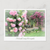 Beautiful Rose Garden Briefkaart (Voorkant)