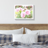 Beautiful Rose Garden Canvas Afdruk (Insitu (Slaapkamer))